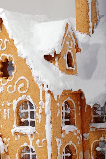 Windows of a Gingerbread House