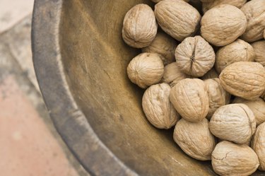 Walnuts in bowl