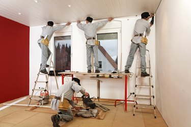 Crown Molding Installation.