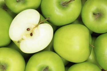 Green apples