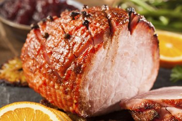 Traditional Sliced Honey Glazed Ham