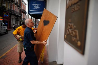 New Orleans, US Gulf Coast Prepare For Approaching Isaac