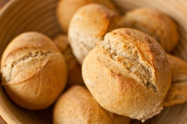 home baked rolls