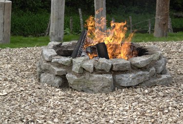 Fire Glass Beads, Indoor and Outdoor Fire Pits or Fireplaces