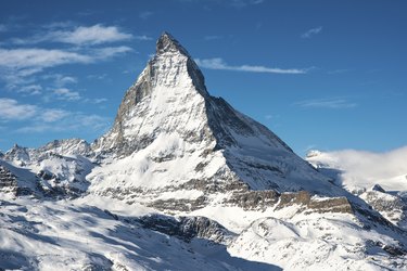 Matterhorn in winter