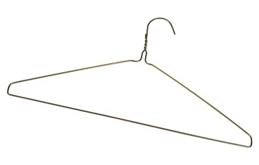 Wire clothes hanger