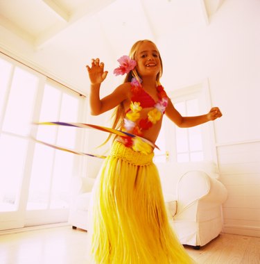 Fashion Grass Skirt Suit Festival Decoration Dance Grass Skirts