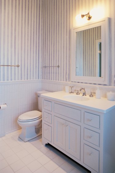 Get all the information you'll need on white bathroom vanities