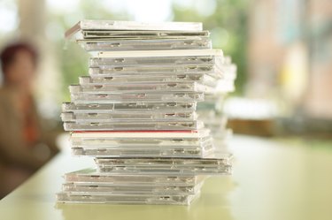 Stack of CDs