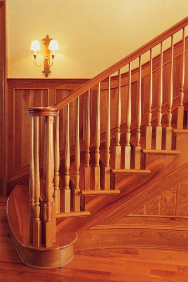 Bannister and staircase