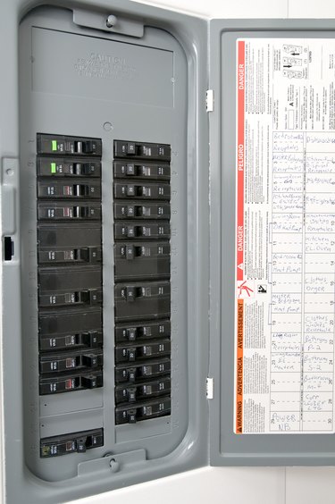 Open circuit breaker box