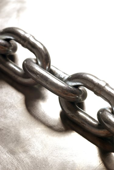 Close-up of chain links