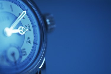 Wristwatch, Close Up, Differential Focus, Toned Image