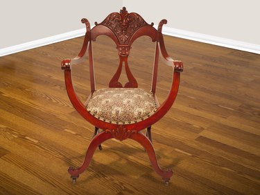 Antique American Mahogany Chair.