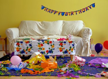 Ending of a Birthday Party