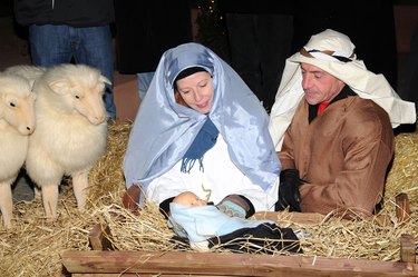 Michael Lohan Appears As Joseph At The 2nd Annual Nativity