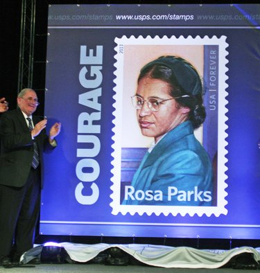 U.S. Postal Service Unveils Rosa Parks Commemorative Stamp