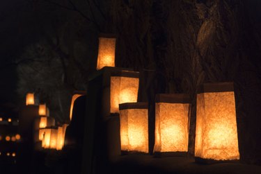 Santa Fe Luminarias at Christmas