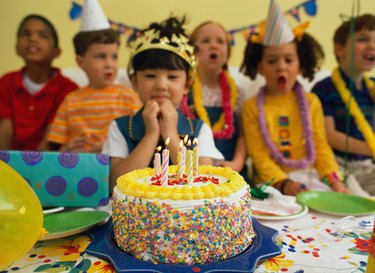 Children Singing Happy Birthday