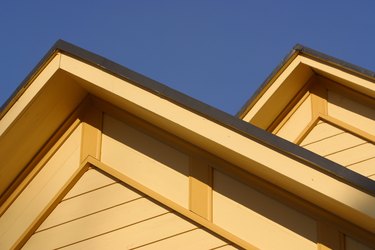 Wooden rooftop