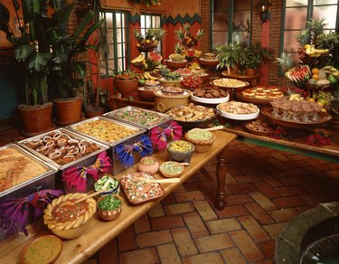 Mexican buffet