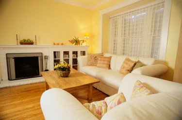 Yellow Living Room