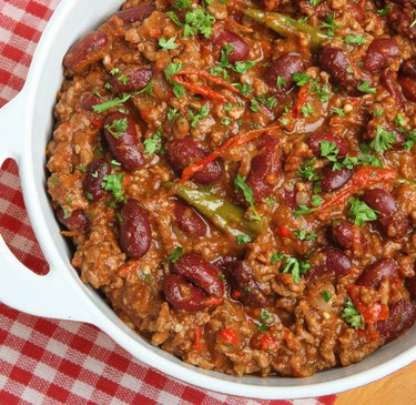 Mexican Beef Chili Dish