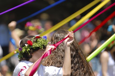 Maypole Dancer