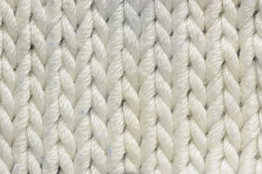 Close-up of knit fabric