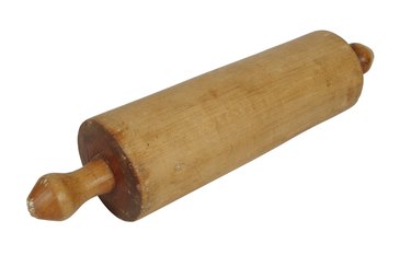 Maple Dowel Wood Rolling Pin, 19