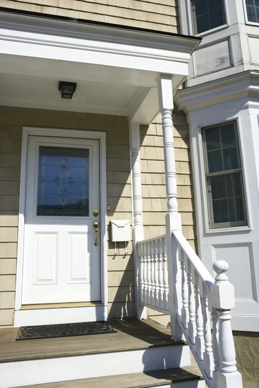 Front porch of house
