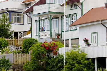 Old wooden houses