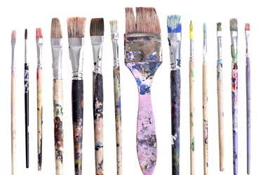 Dirty brushes