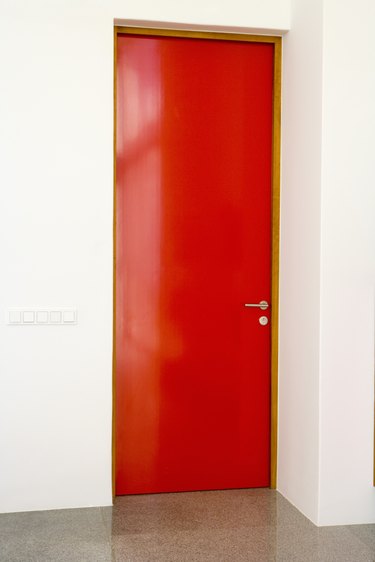 Red door