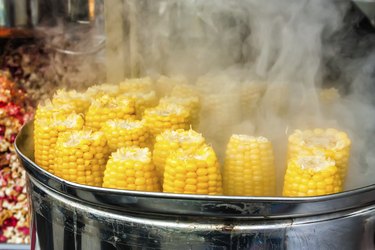 boiled corn