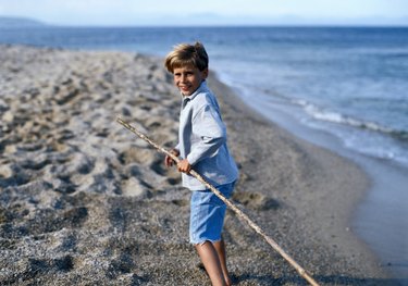 Child on a Beach