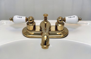 How to Clean Gold Faucets: Maintaining Gold Plated Bathroom