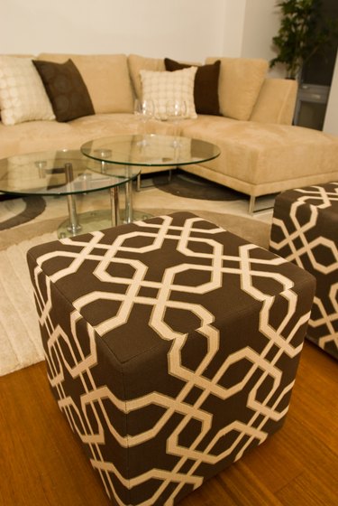 Modern household living room