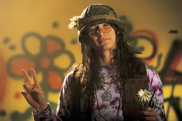 Male hippie