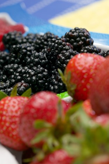 Assorted berries
