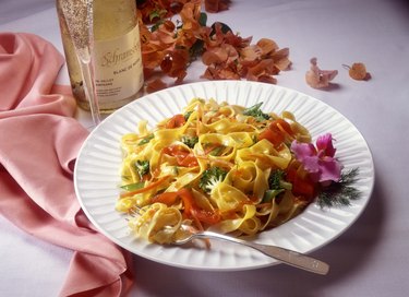 Fettuccine primavera