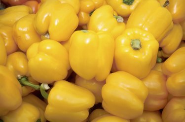 Yellow bell peppers