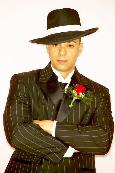 Portrait of groom