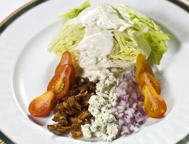 Wedge Salad with Bacon