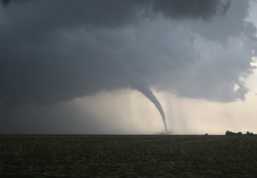 Dangerous Tornado on the Plains