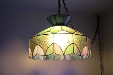 Stained glass lamp