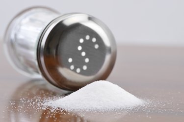 Poured out Salt