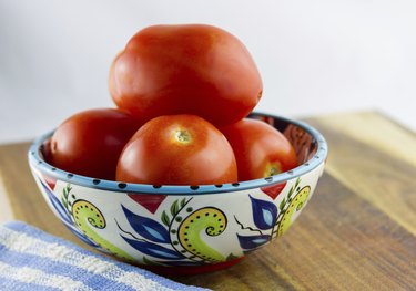 Roma Tomatoes in a bowl