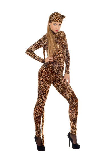 Women's Leopard Catsuit