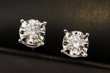 diamond earrings